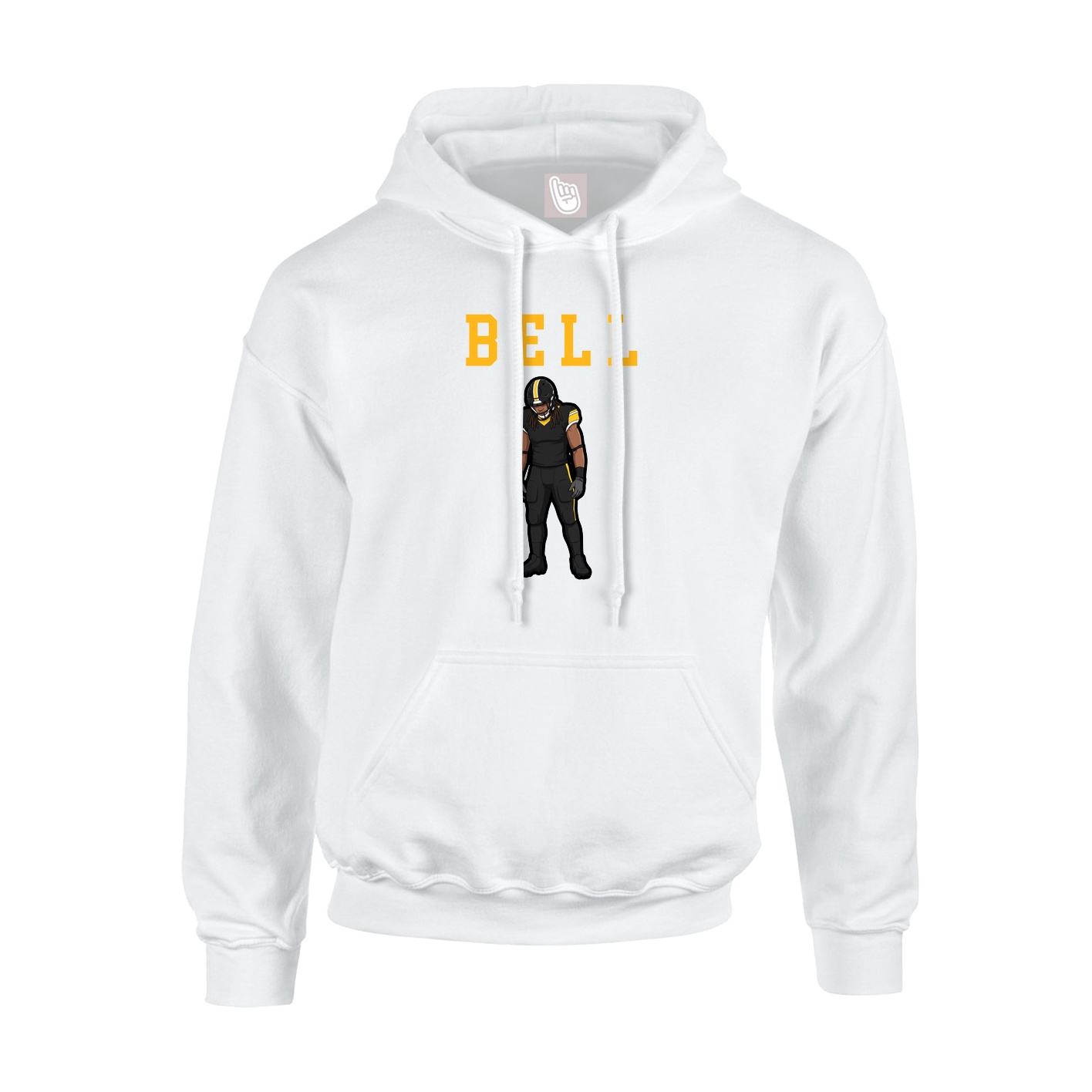 Hoodie — Shirsey in White