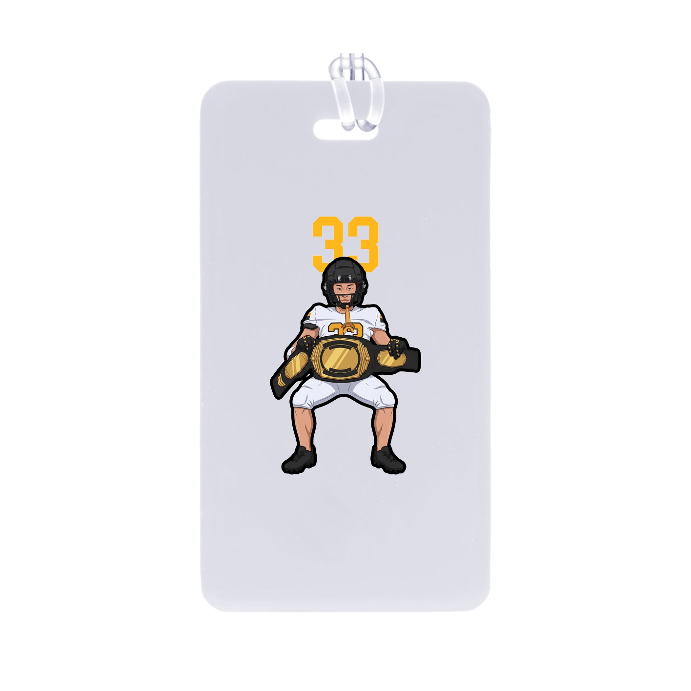 Bag Tag — Number Top in Classic