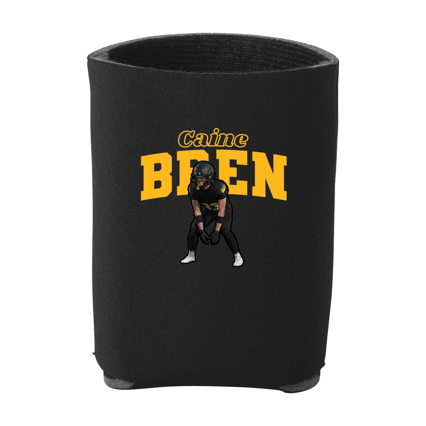 Can Holder — Name Arch in Black