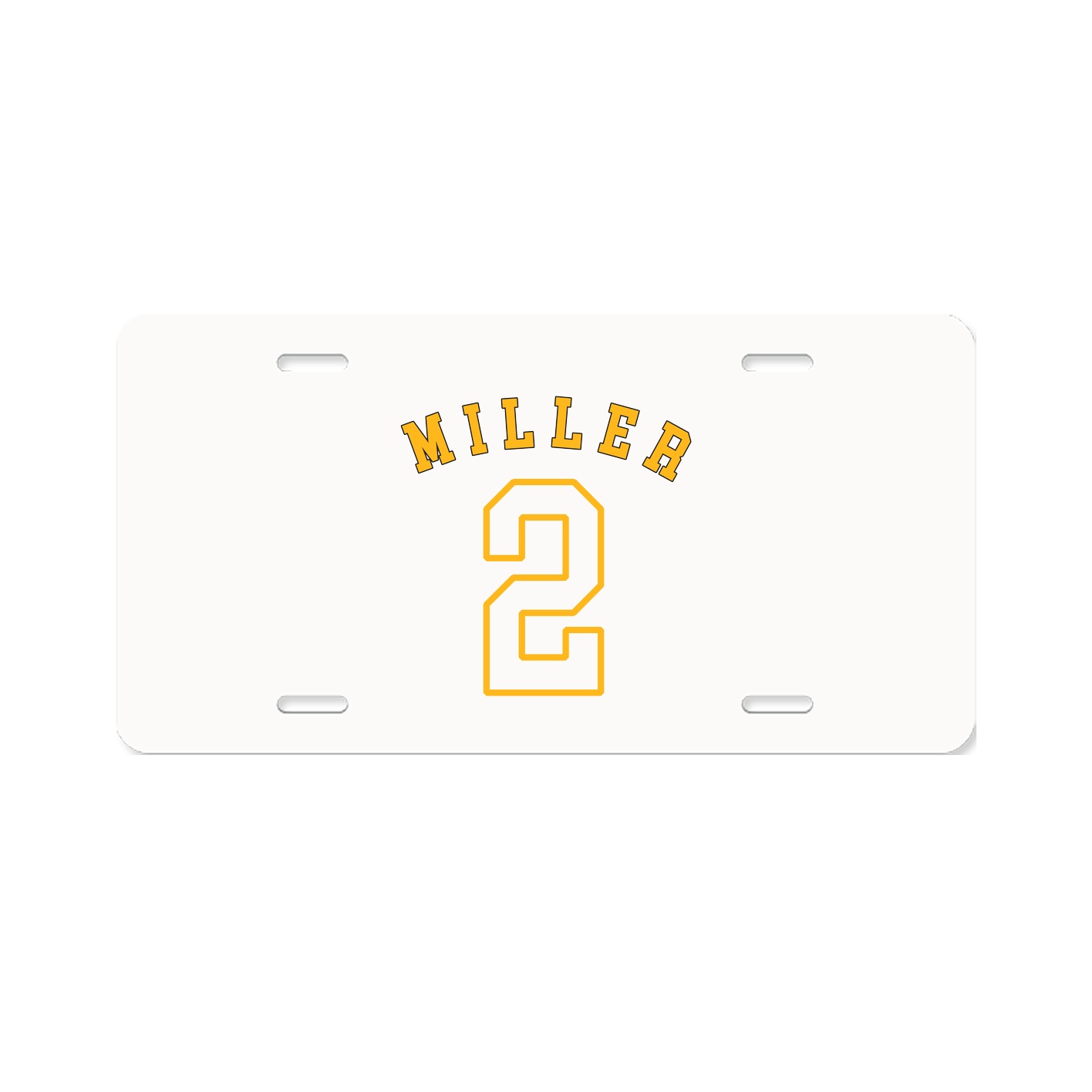 License Plate — Shirsey Arch in Classic