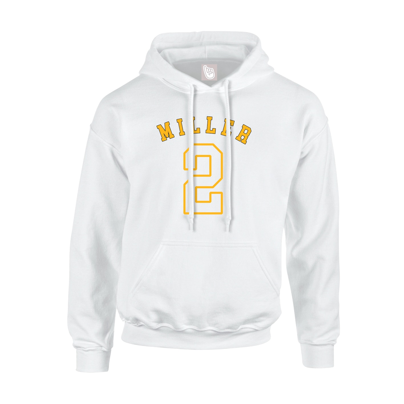 Hoodie — Shirsey Arch in White