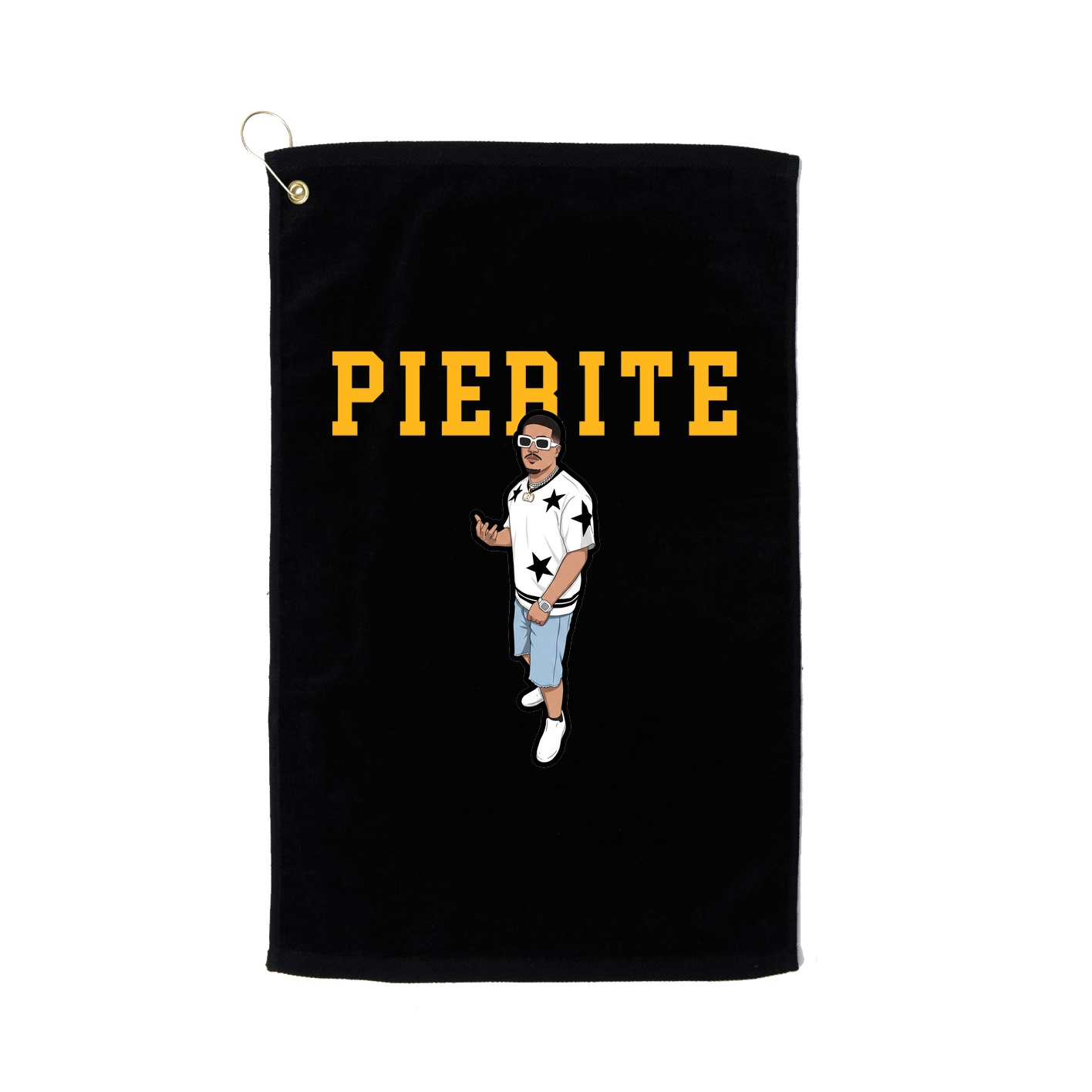 Golf Towel — Shirsey in Black