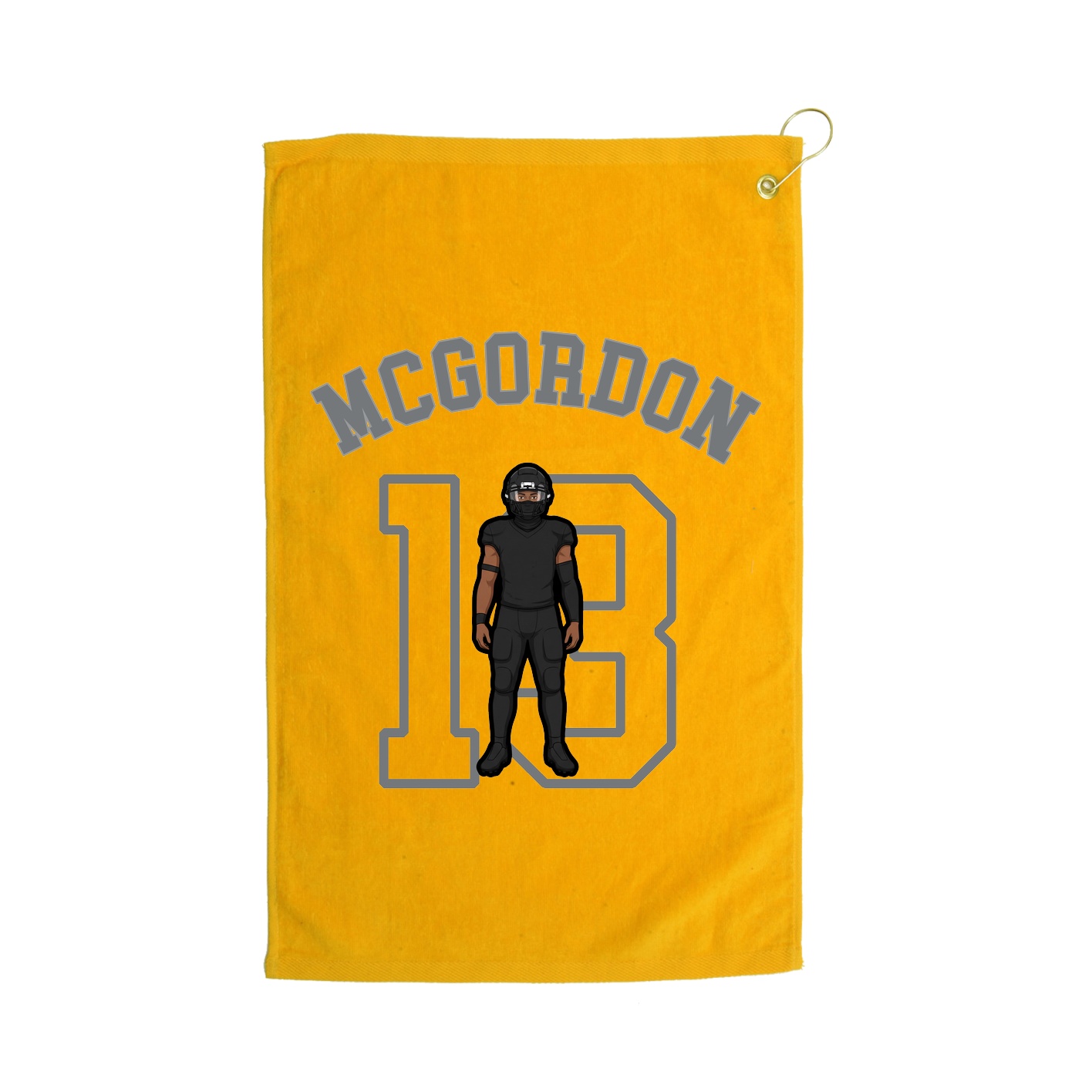 Golf Towel — Shirsey Arch in Gold