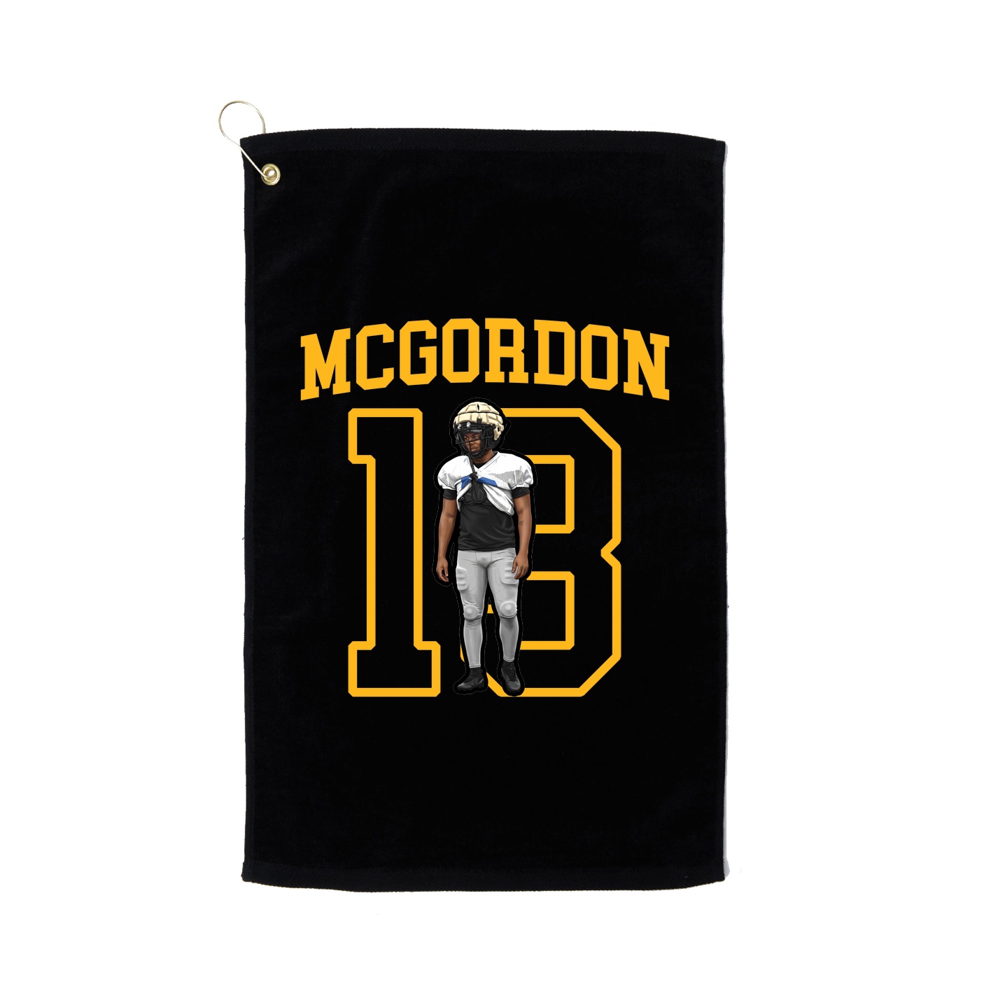Golf Towel — Shirsey in Black