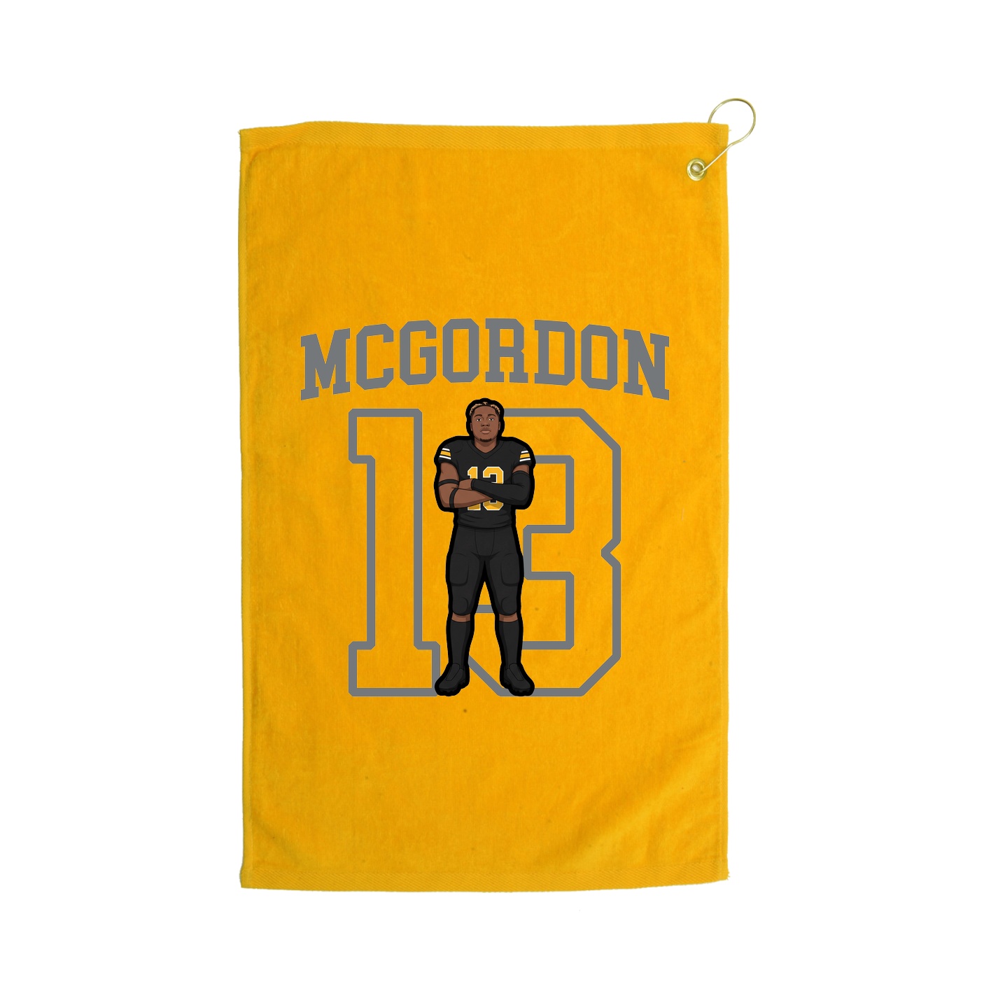 Golf Towel — Shirsey in Gold