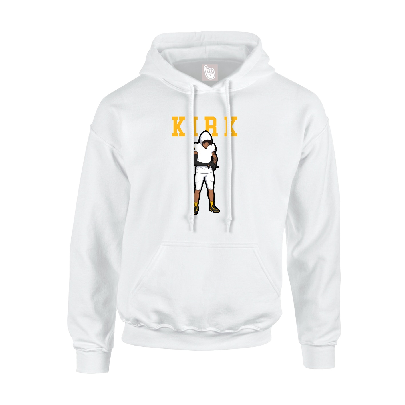 Hoodie — Shirsey in White