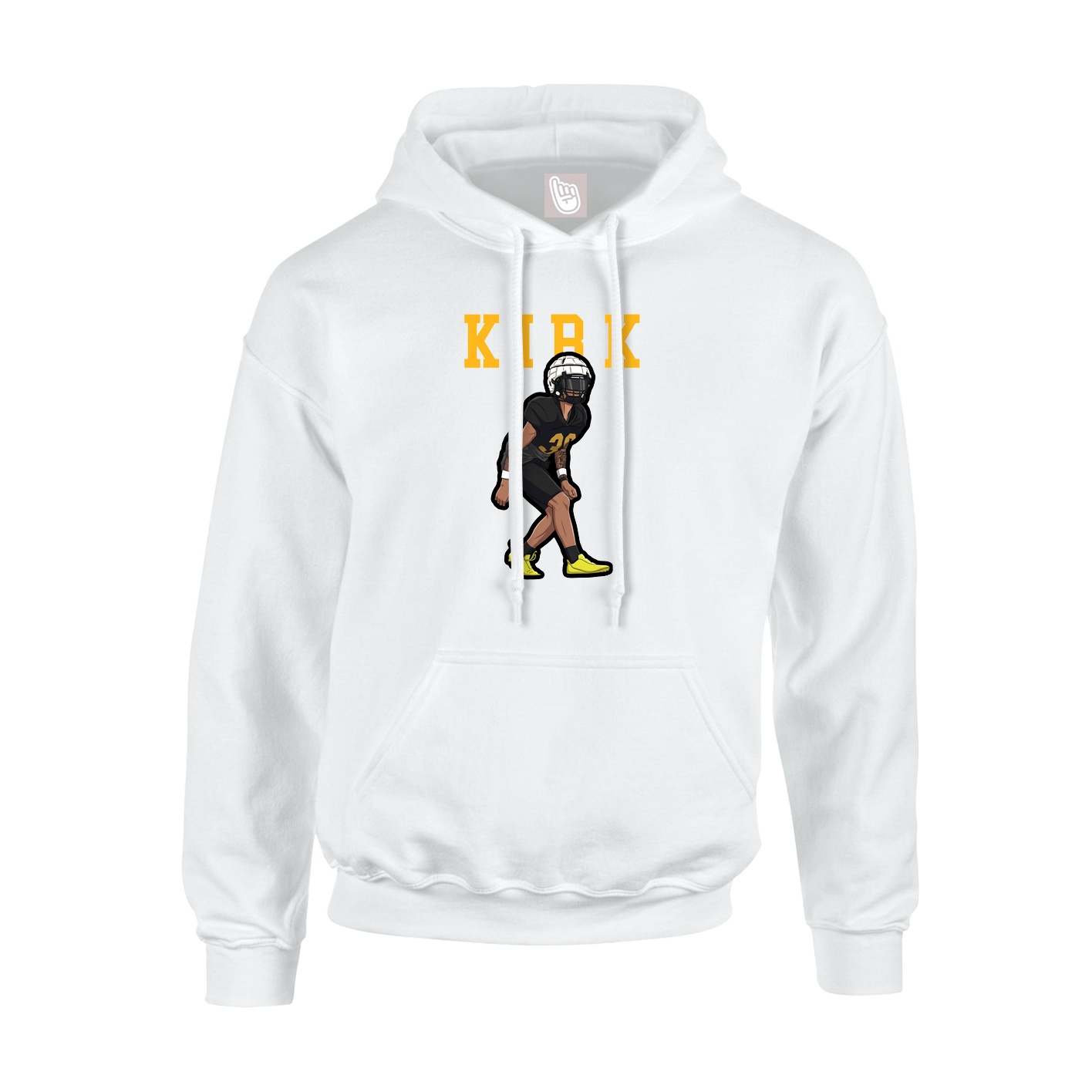 Youth Hoodie — Shirsey in White