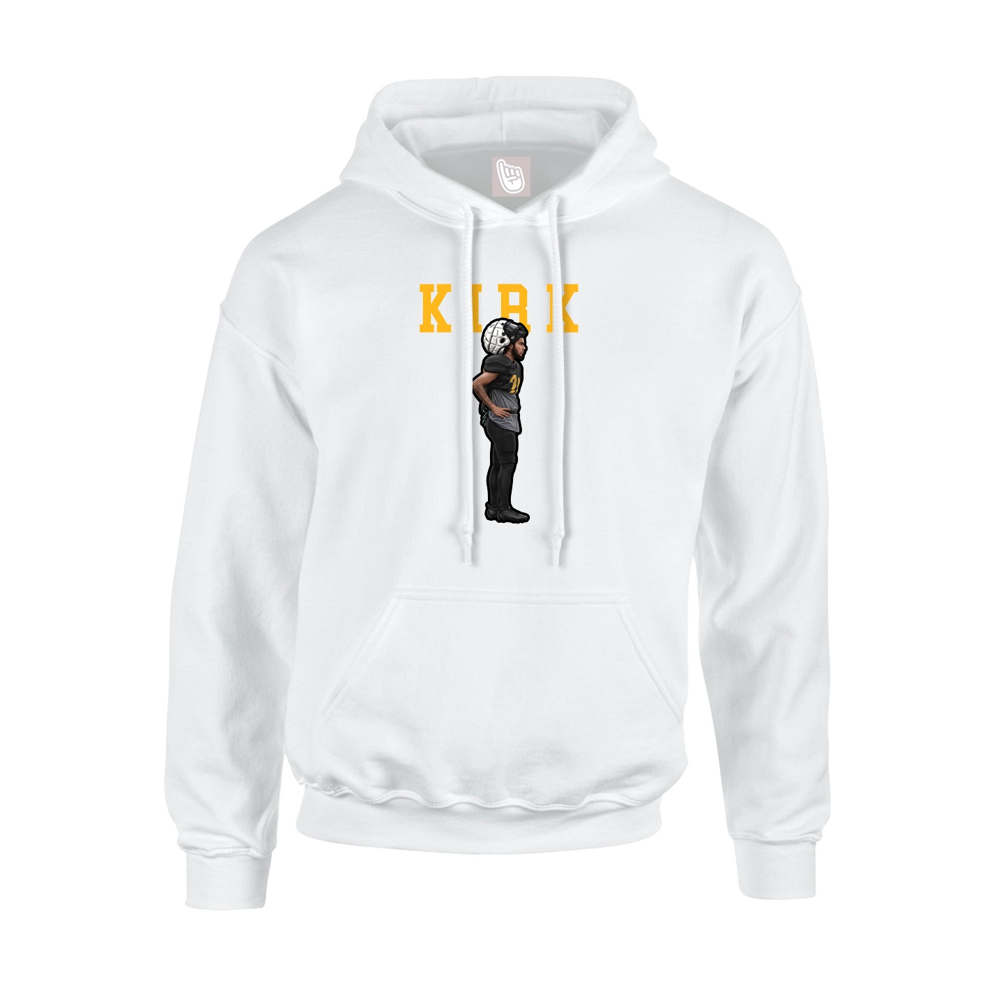 Youth Hoodie — Shirsey in White