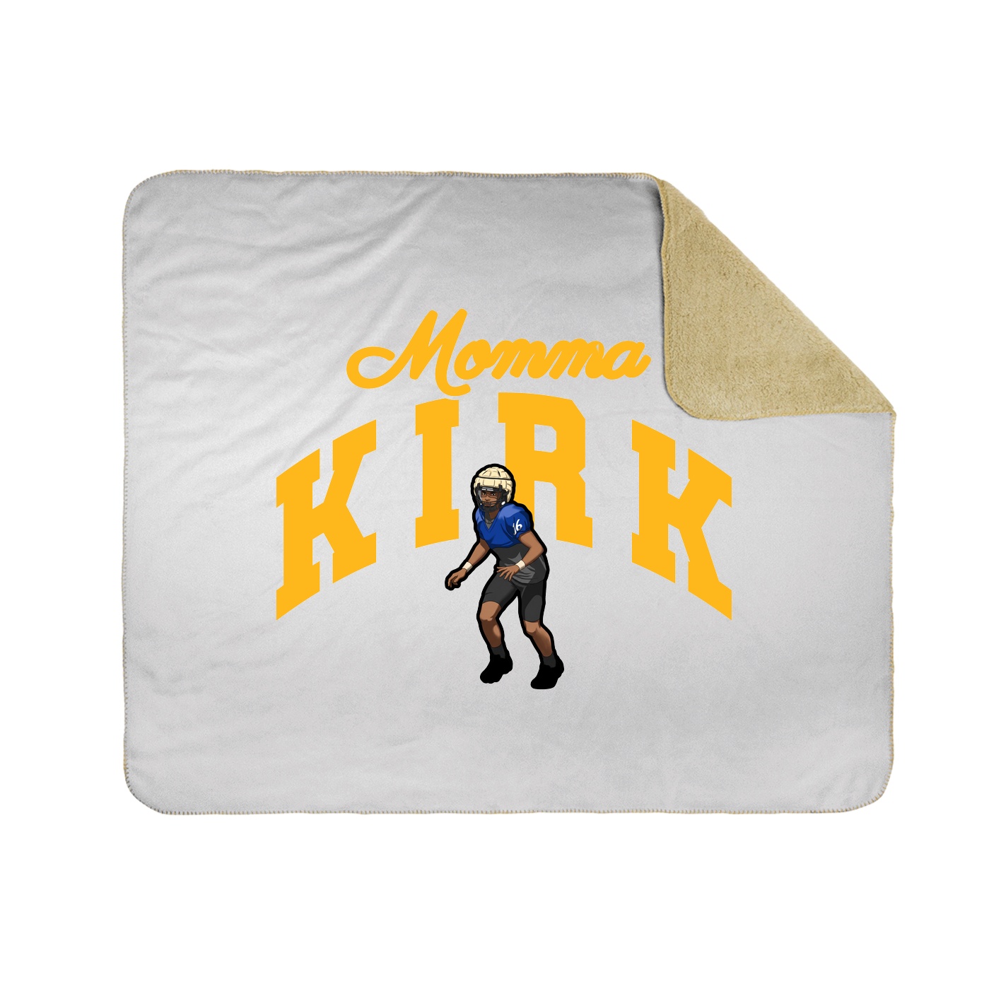 Throw Blanket — Mothers Day Arch in White