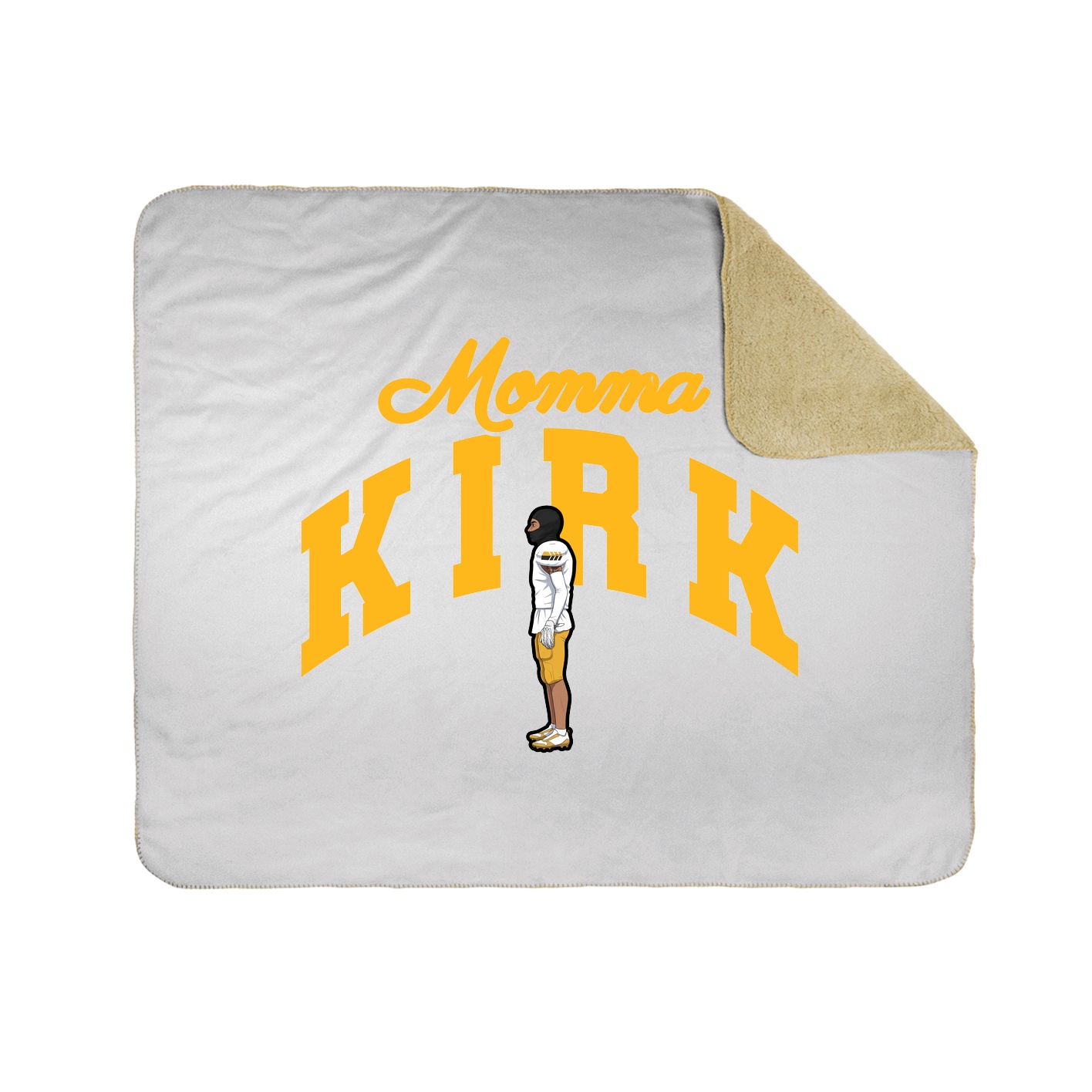 Throw Blanket — Mothers Day Arch in White