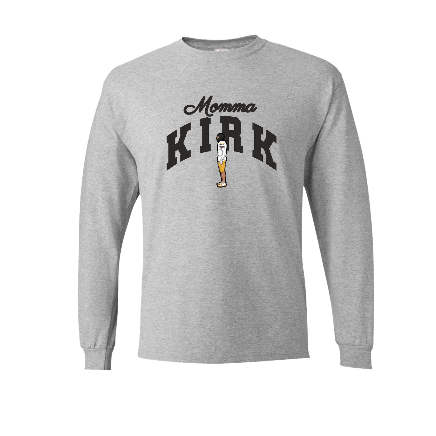 Long Sleeve Tee — Mothers Day Arch in Grey