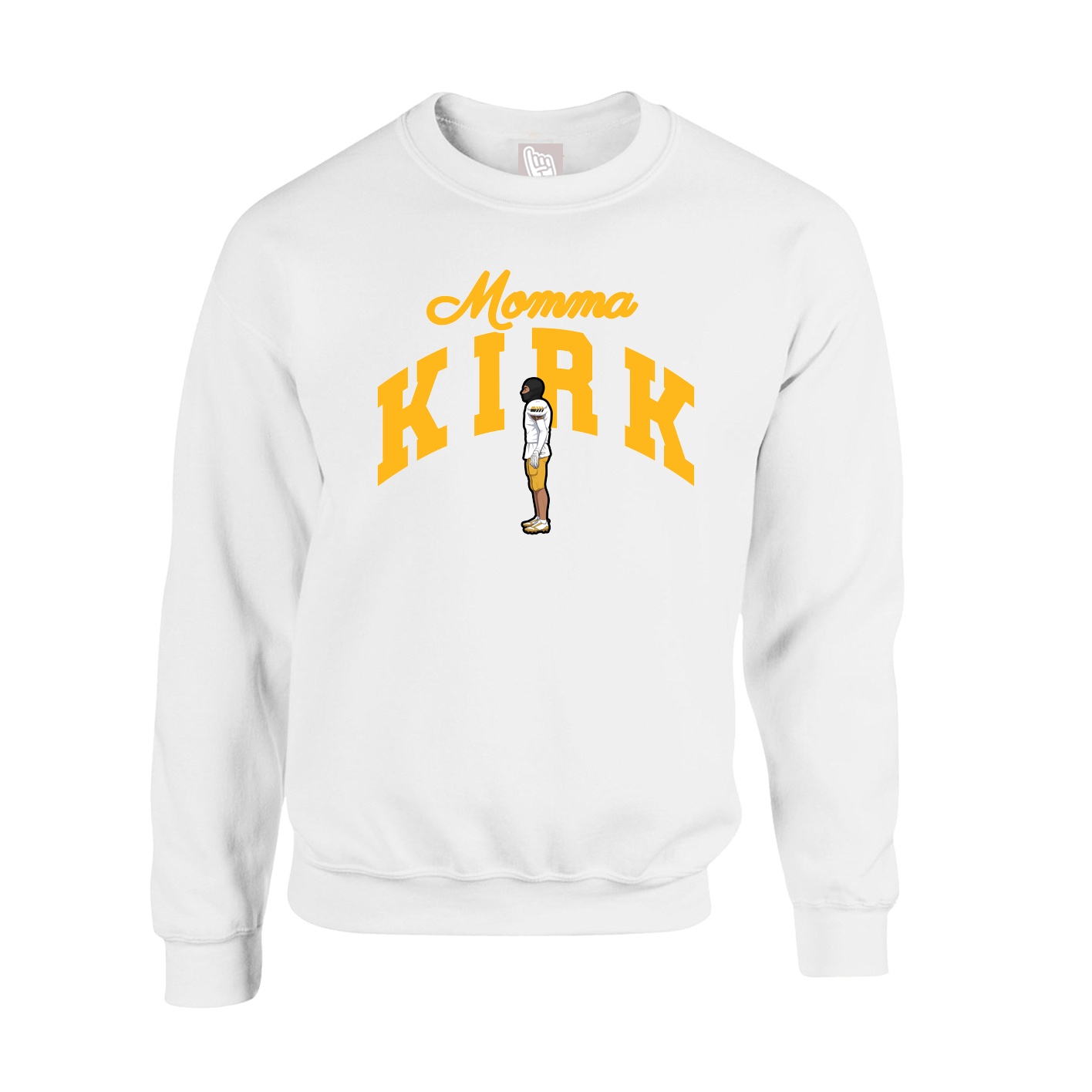 Fleece Crew — Mothers Day Arch in White