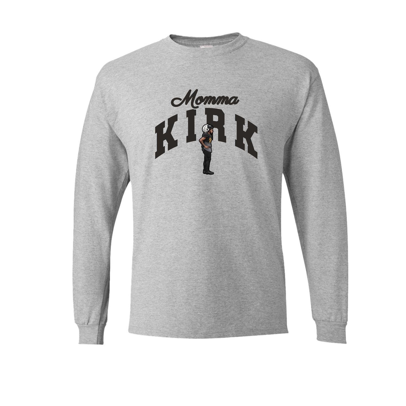 Long Sleeve Tee — Mothers Day Arch in Grey