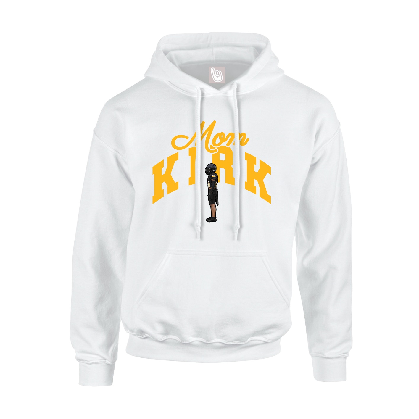 Youth Hoodie — Mothers Day Arch in White
