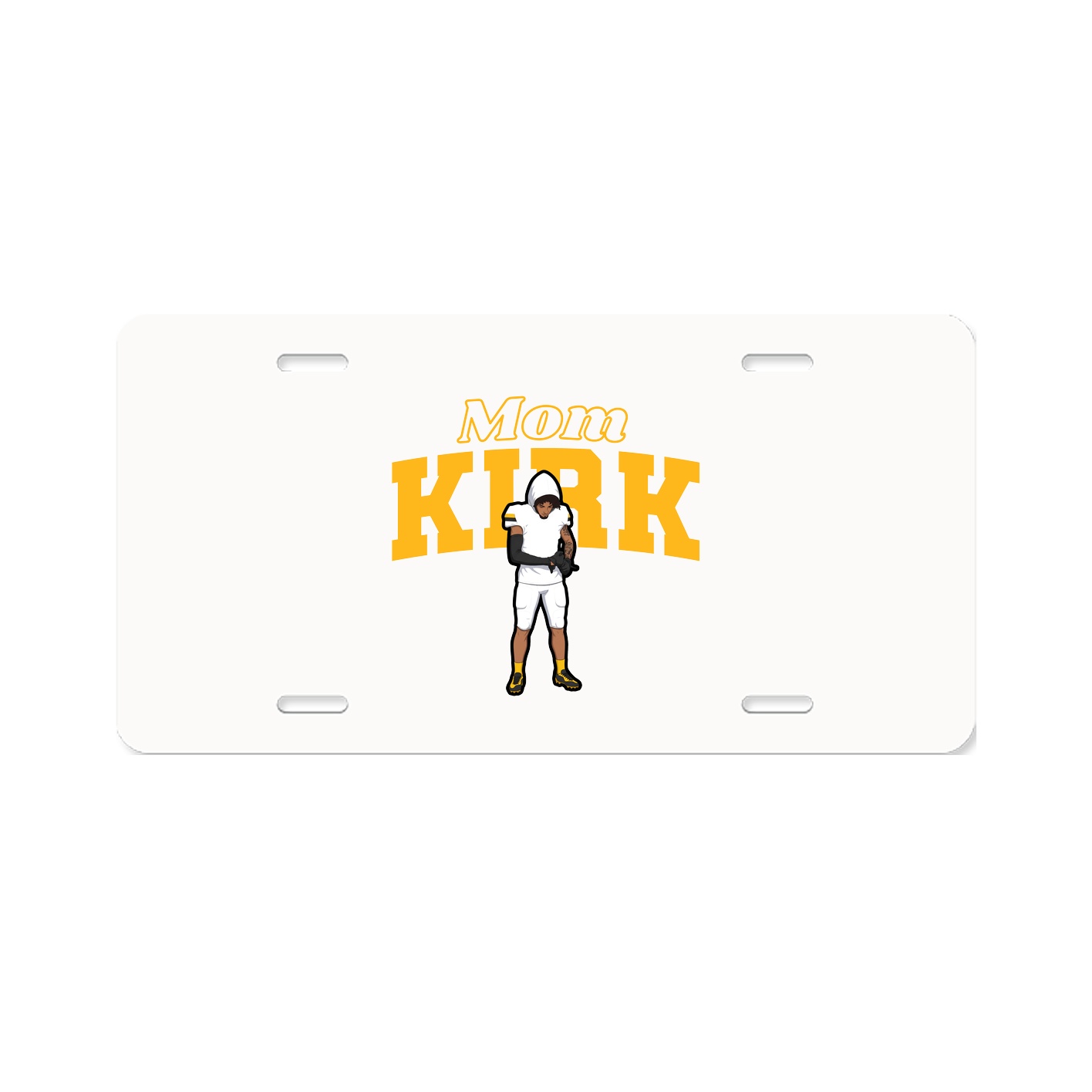 License Plate — Mothers Day Block in Classic