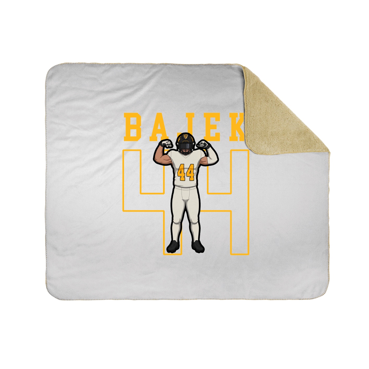 50x60 Sherpa Lined Throw Blanket