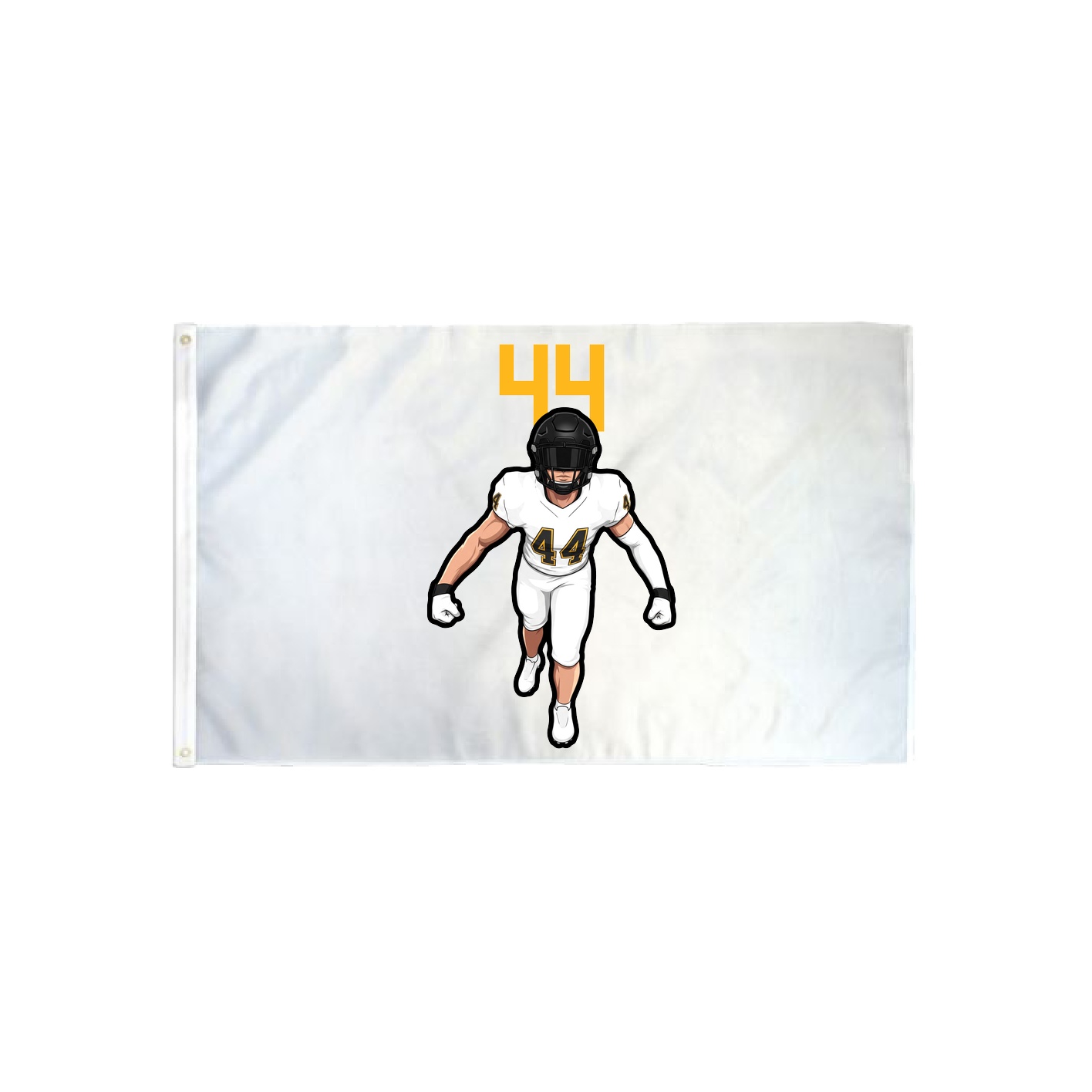 3x5 Flag — Number Top in Classic