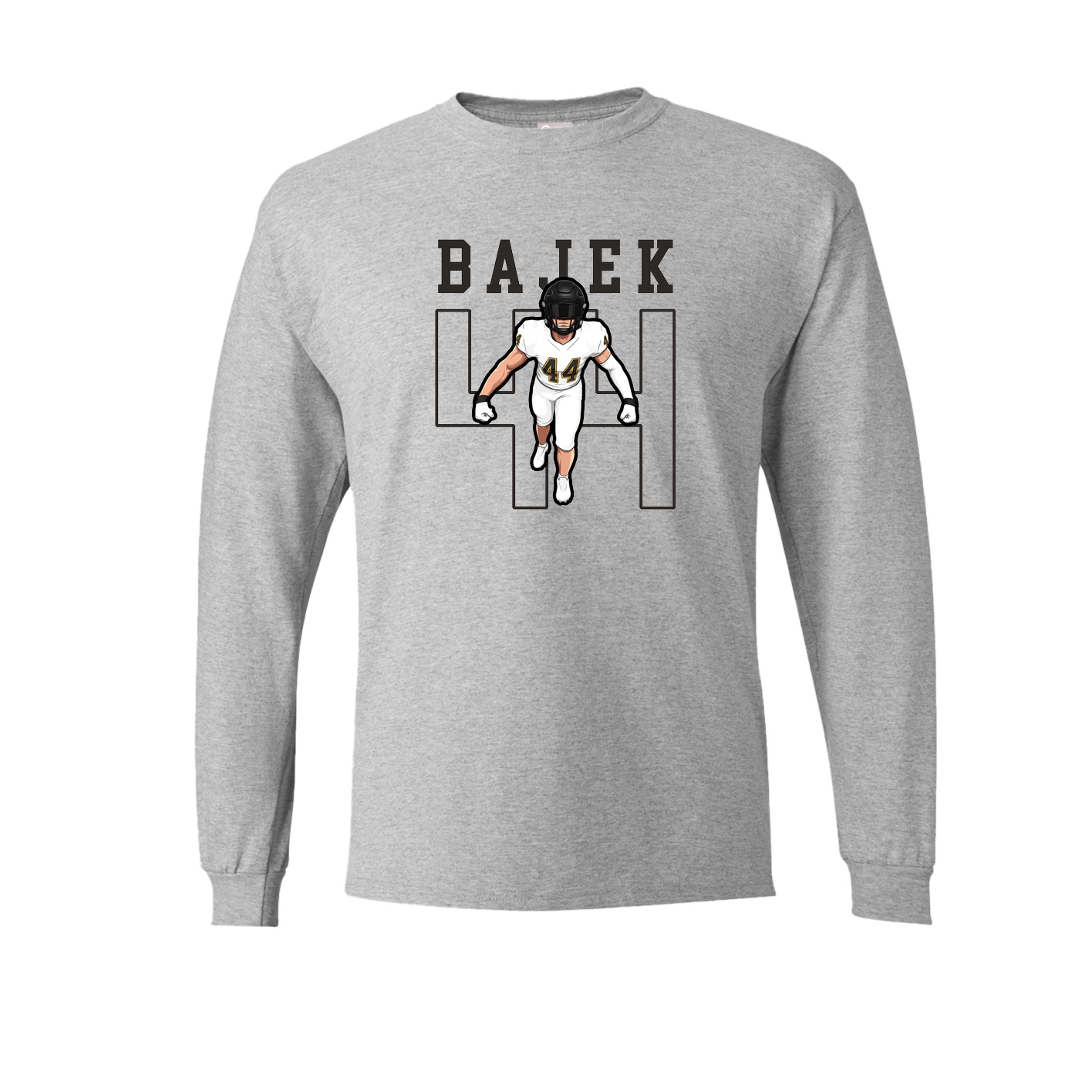 Long Sleeve Tee — Shirsey in Grey