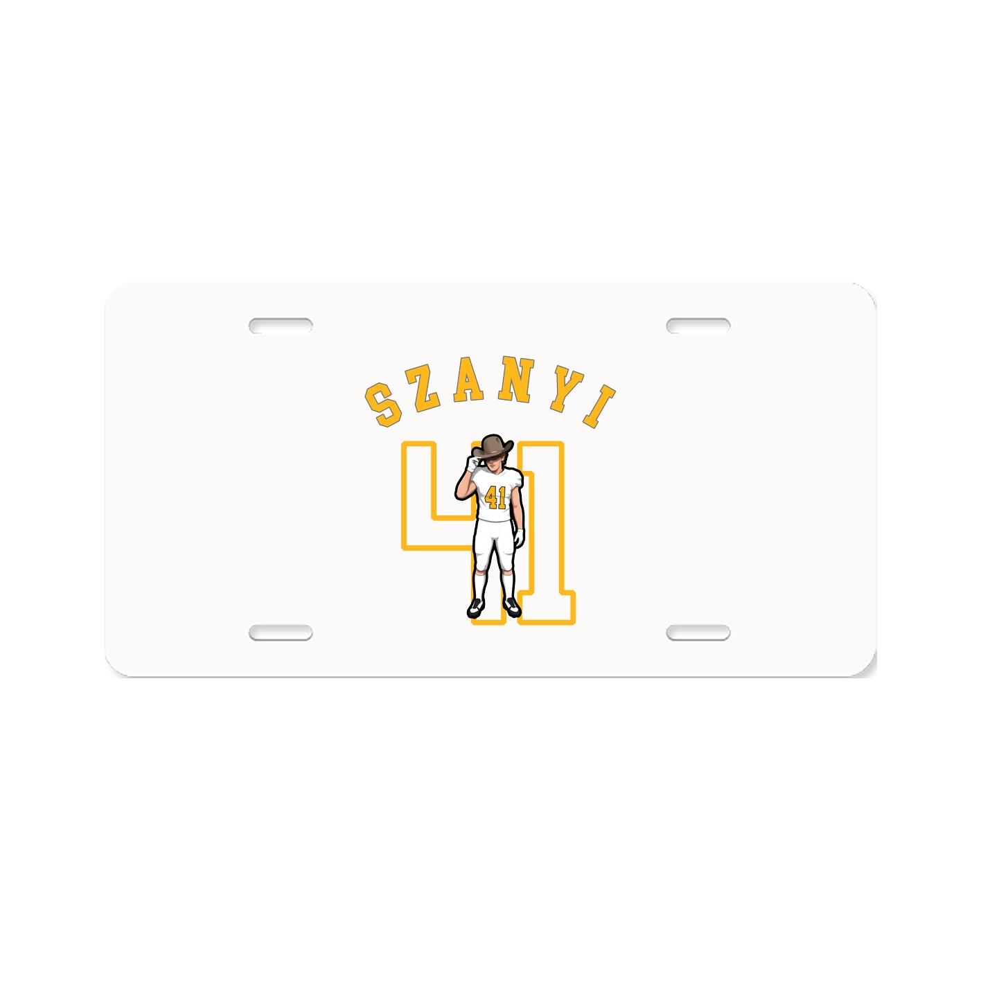 License Plate — Shirsey Arch in Classic