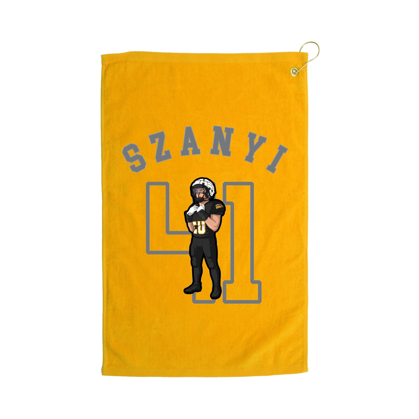 Golf Towel — Shirsey Arch in Gold