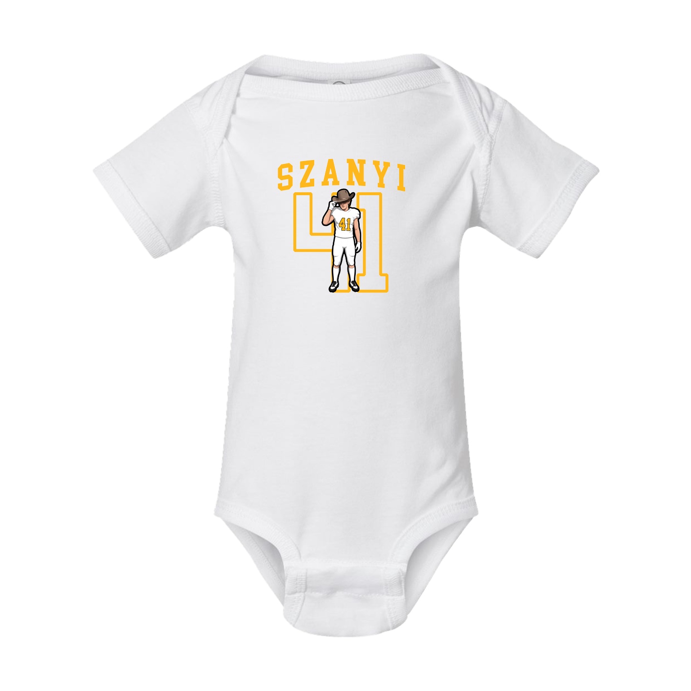 Baby Onesie — Shirsey in White