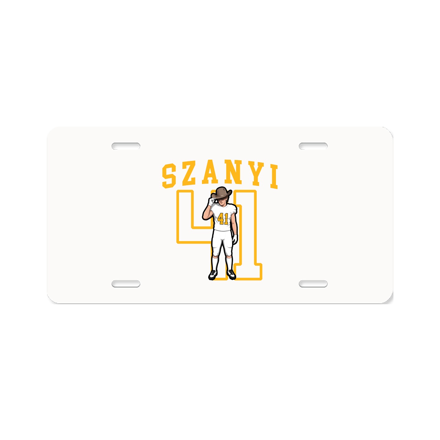 License Plate — Shirsey in Classic
