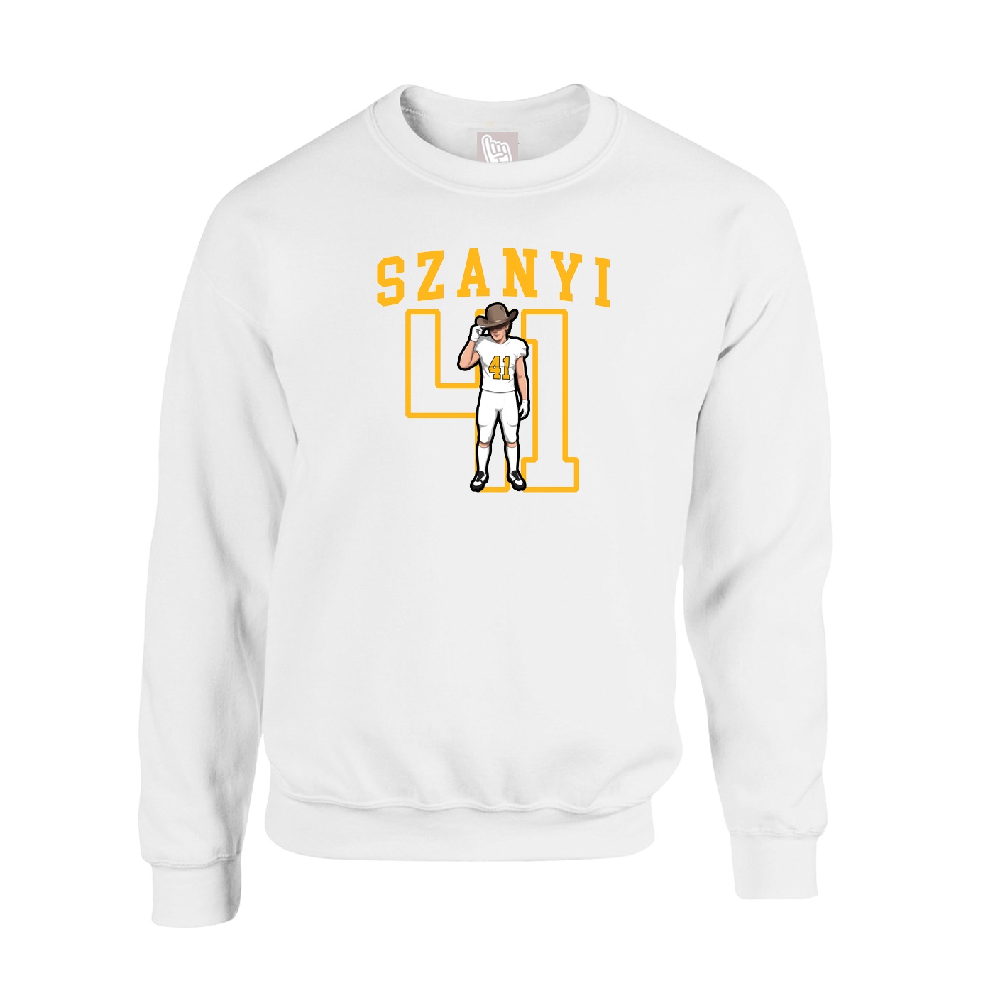Fleece Crew — Shirsey in White