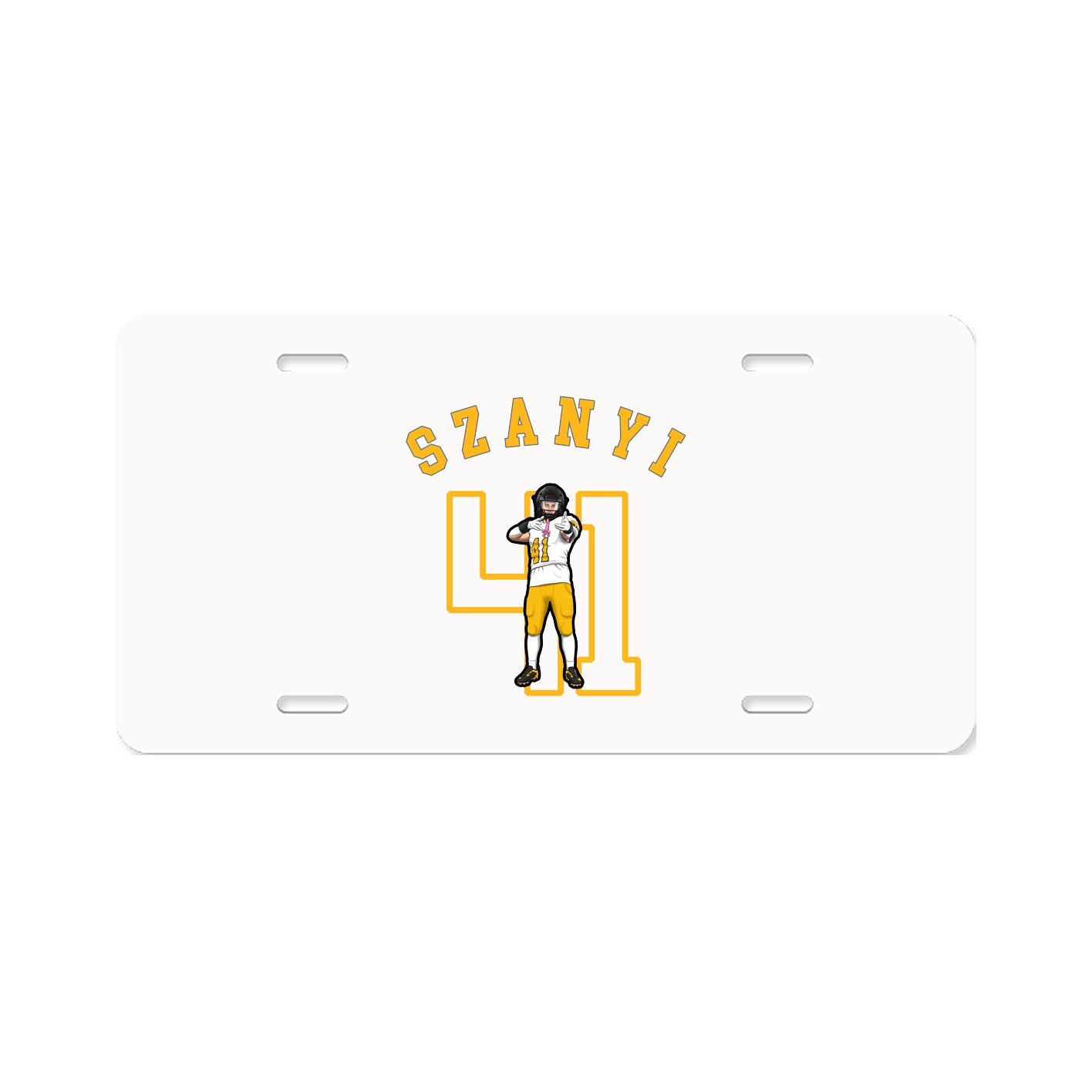 License Plate — Shirsey Arch in Classic