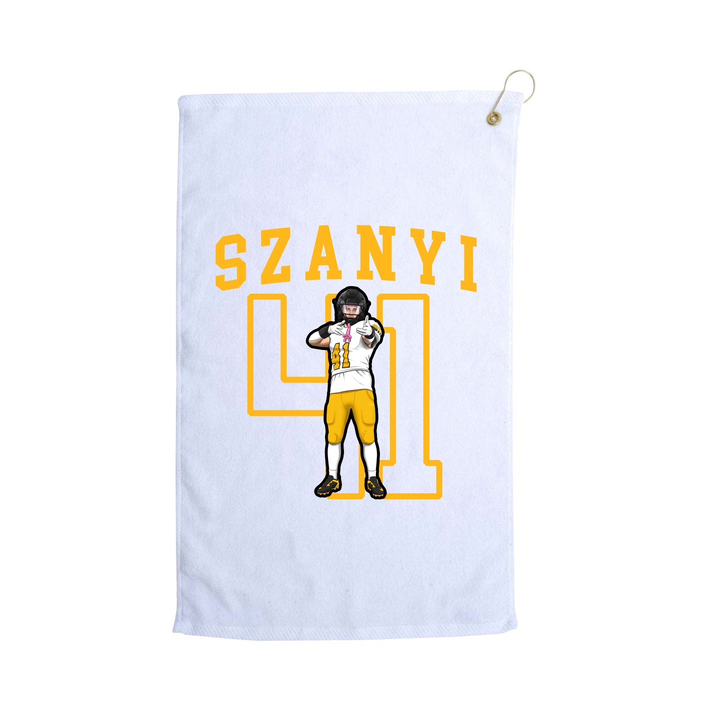 Golf Towel — Shirsey in White