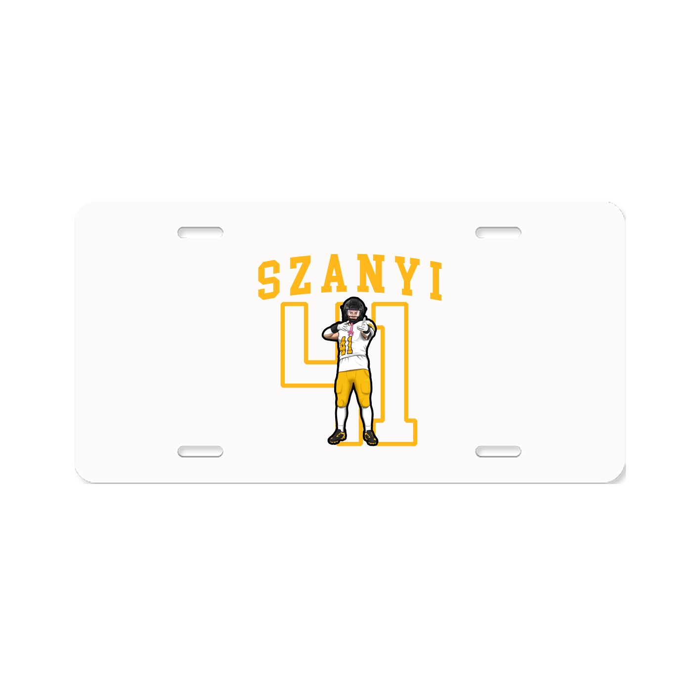 License Plate — Shirsey in Classic
