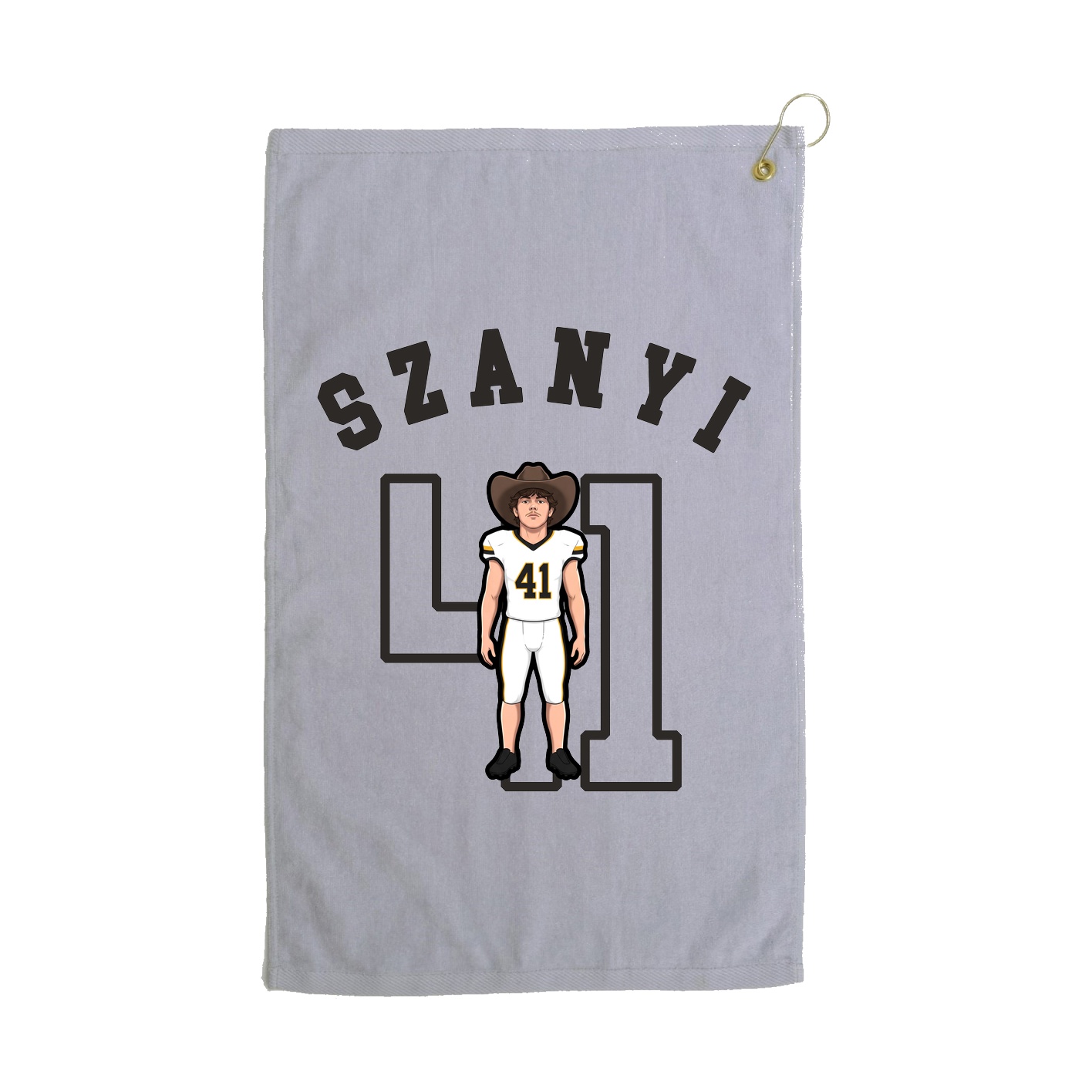 Golf Towel — Shirsey Arch in Grey