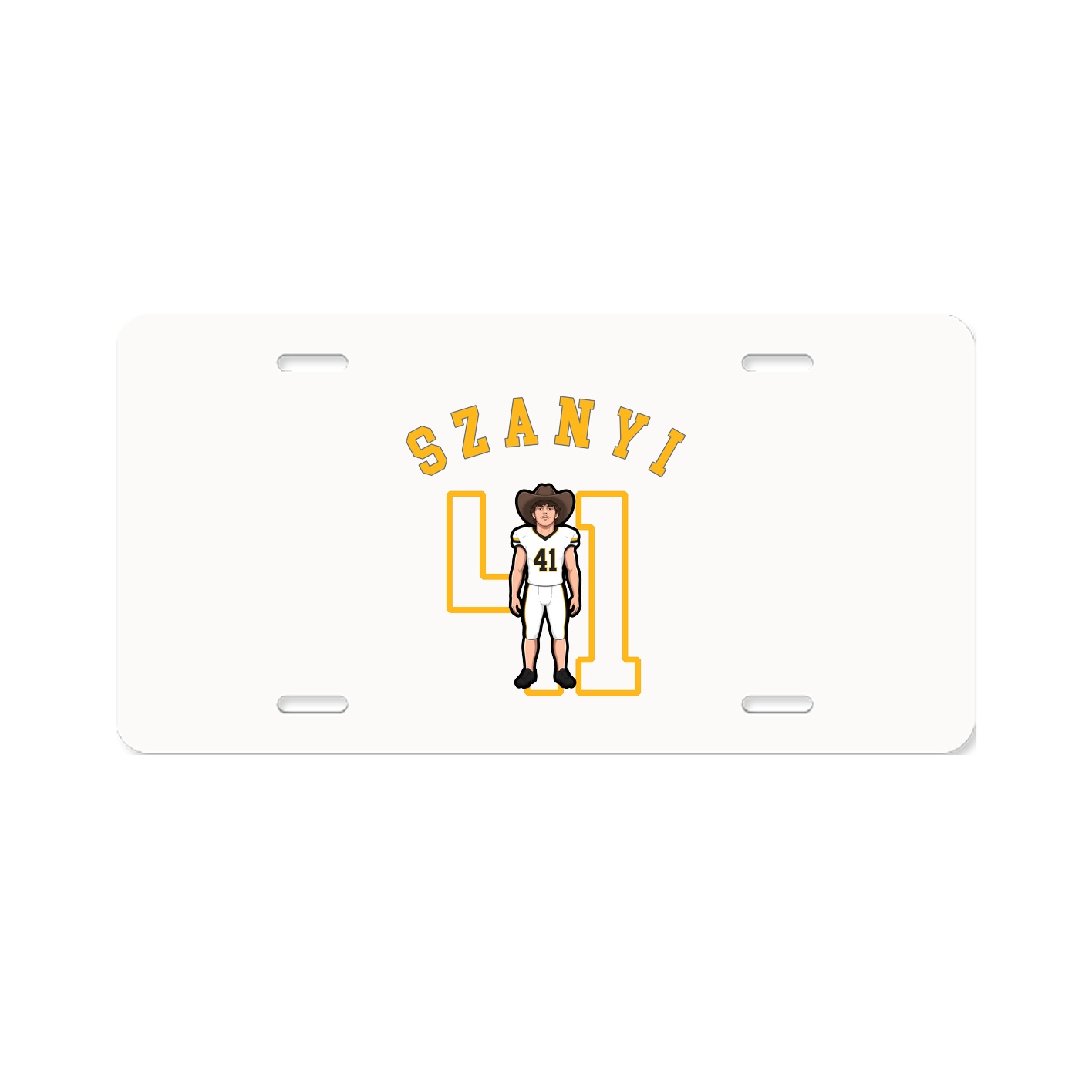 License Plate — Shirsey Arch in Classic