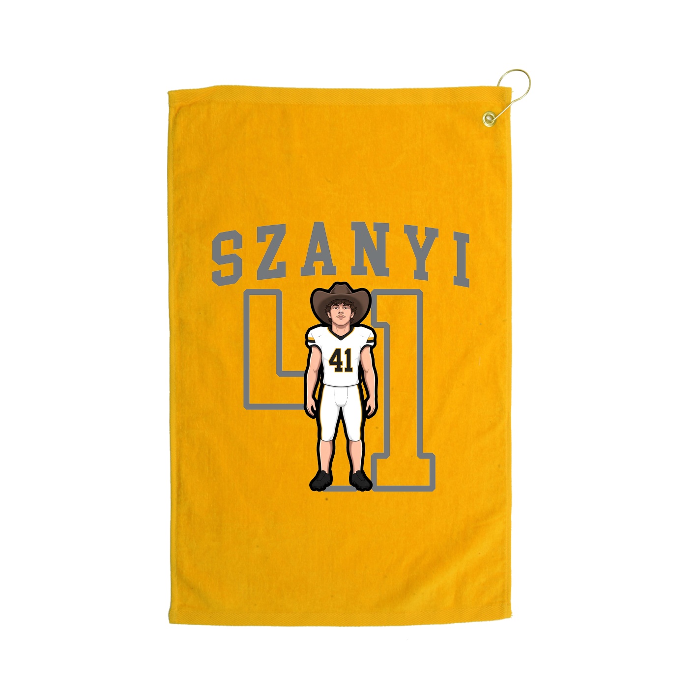 Golf Towel — Shirsey in Gold