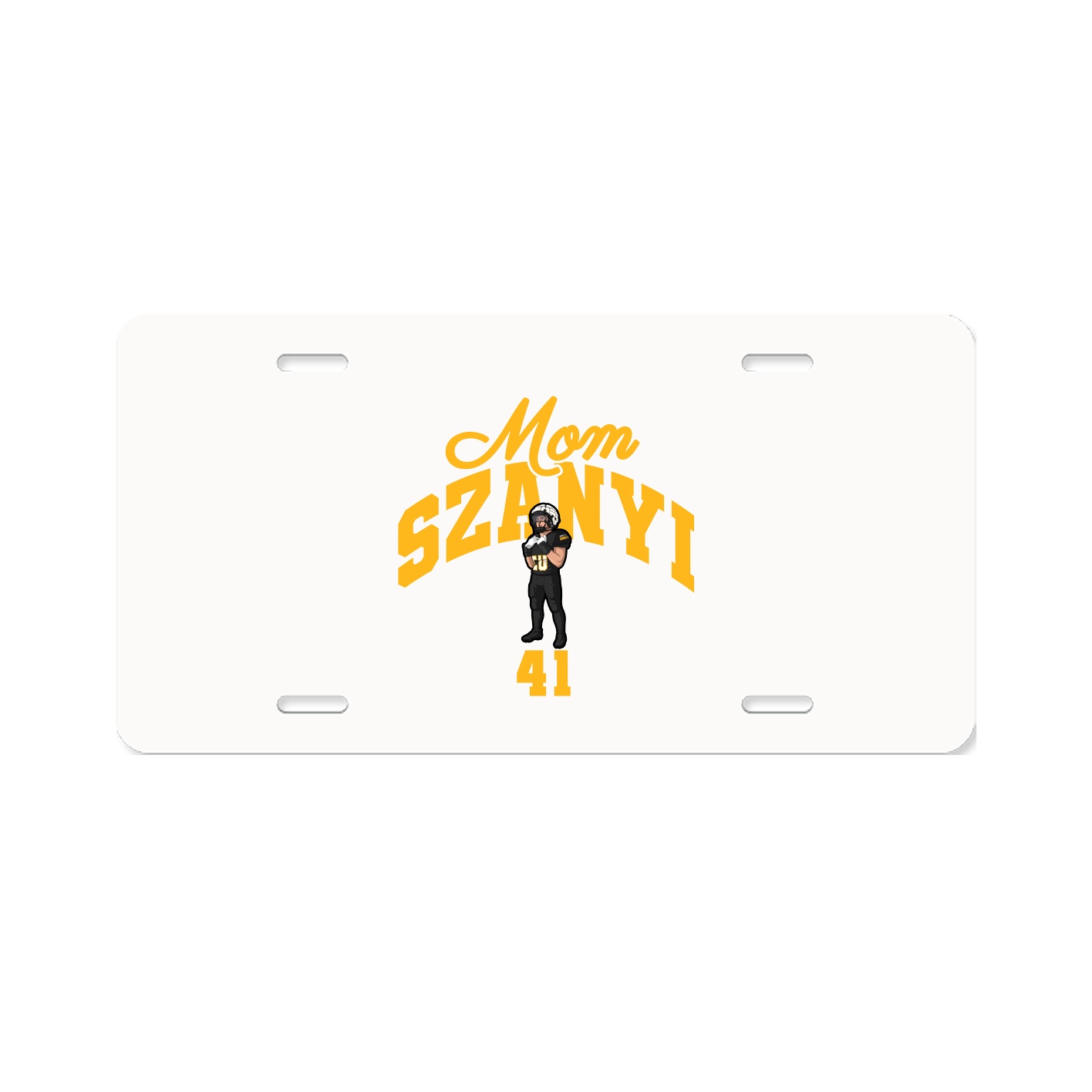 License Plate — Mothers Day Arch in Classic