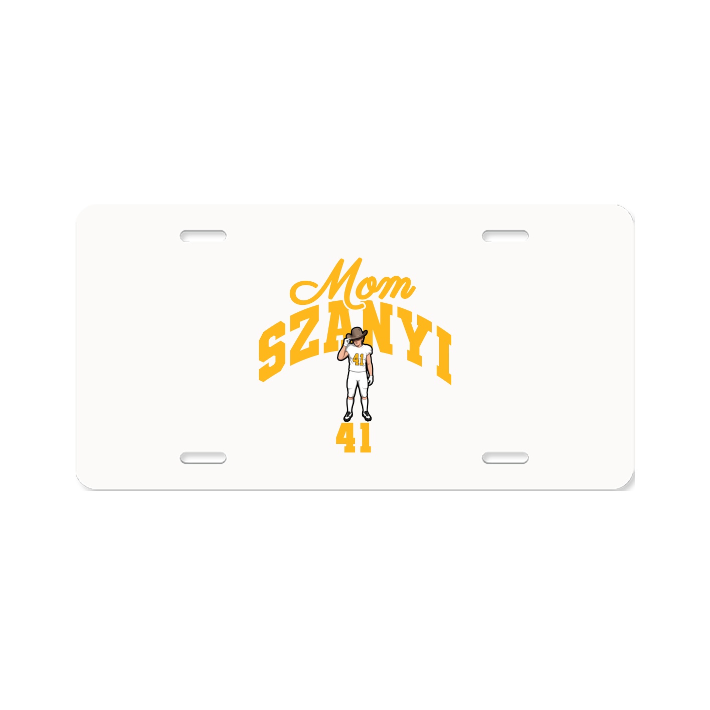 License Plate — Mothers Day Arch in Classic