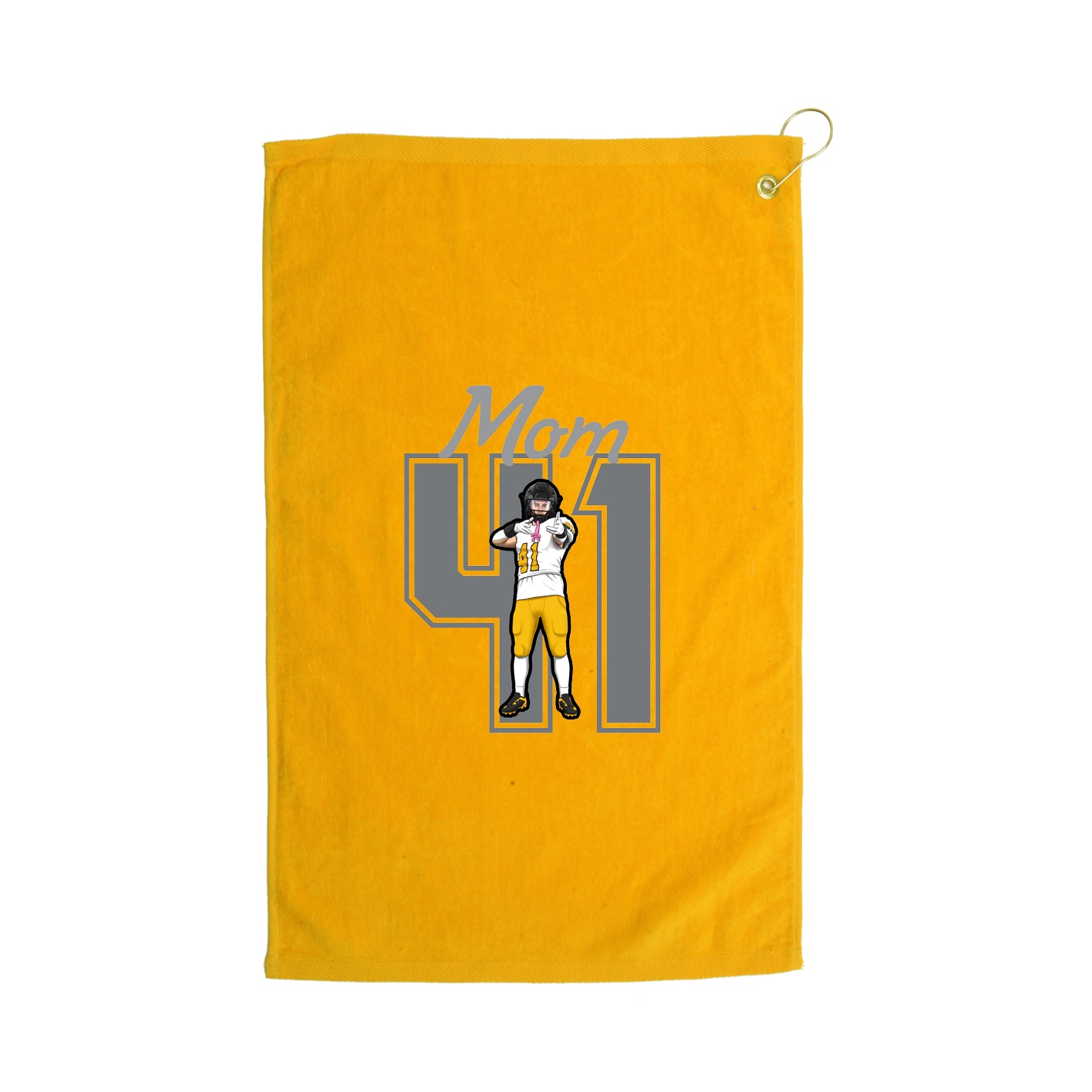 Golf Towel — Mothers Day Shirsey in Gold