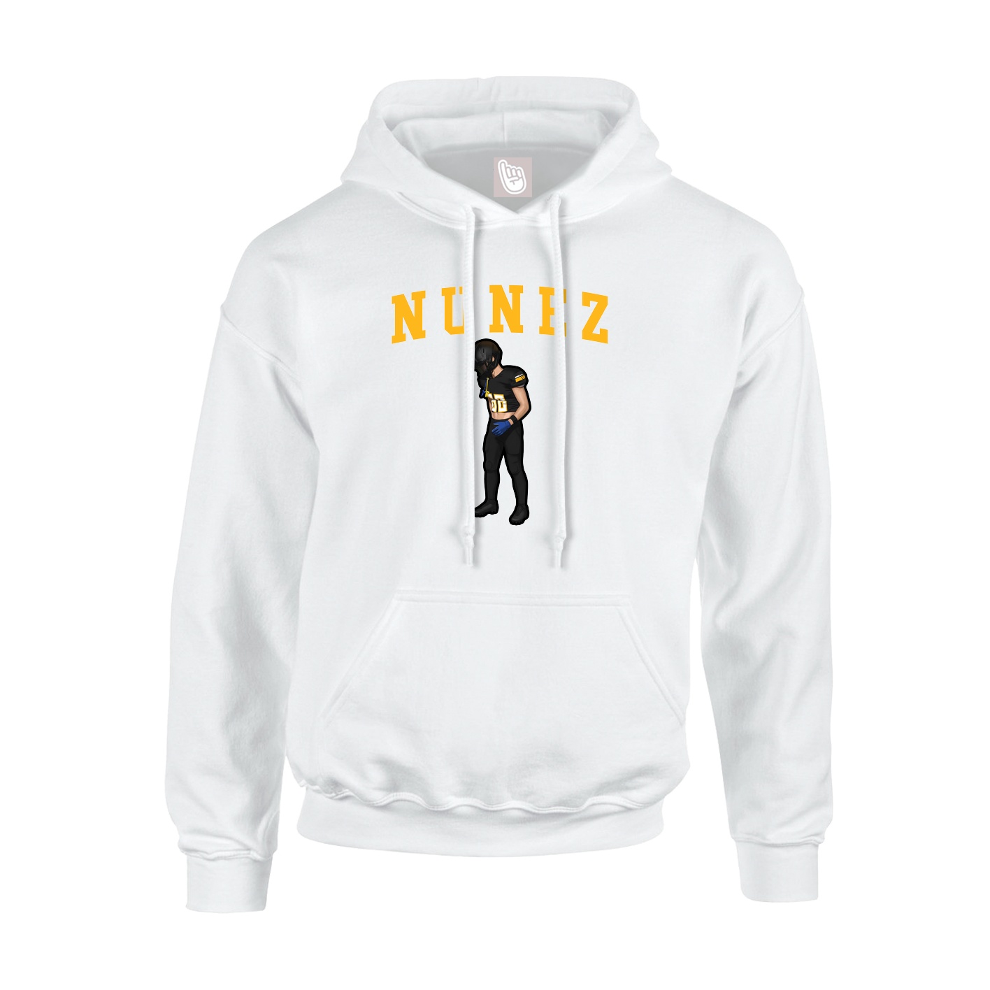 Hoodie — Shirsey in White