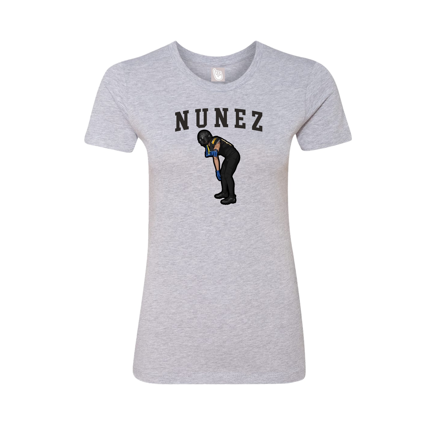 Fitted Women's Tee — Shirsey in Grey