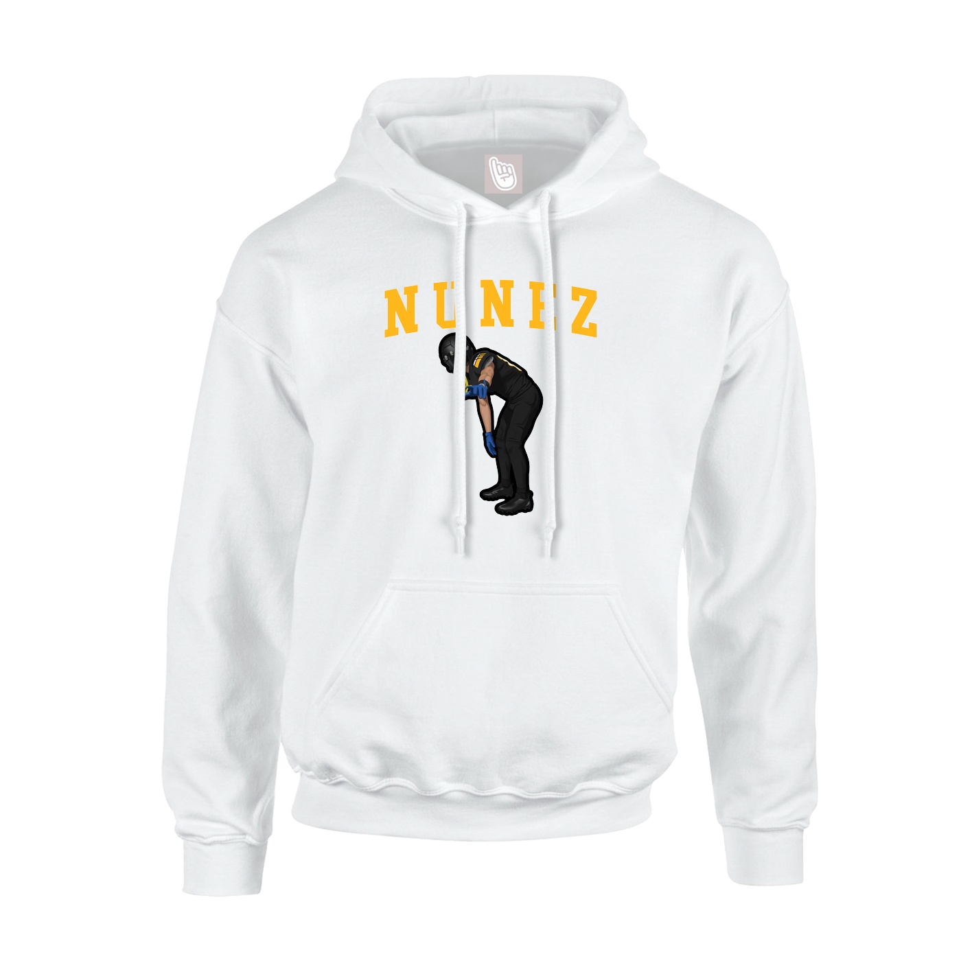 Hoodie — Shirsey in White