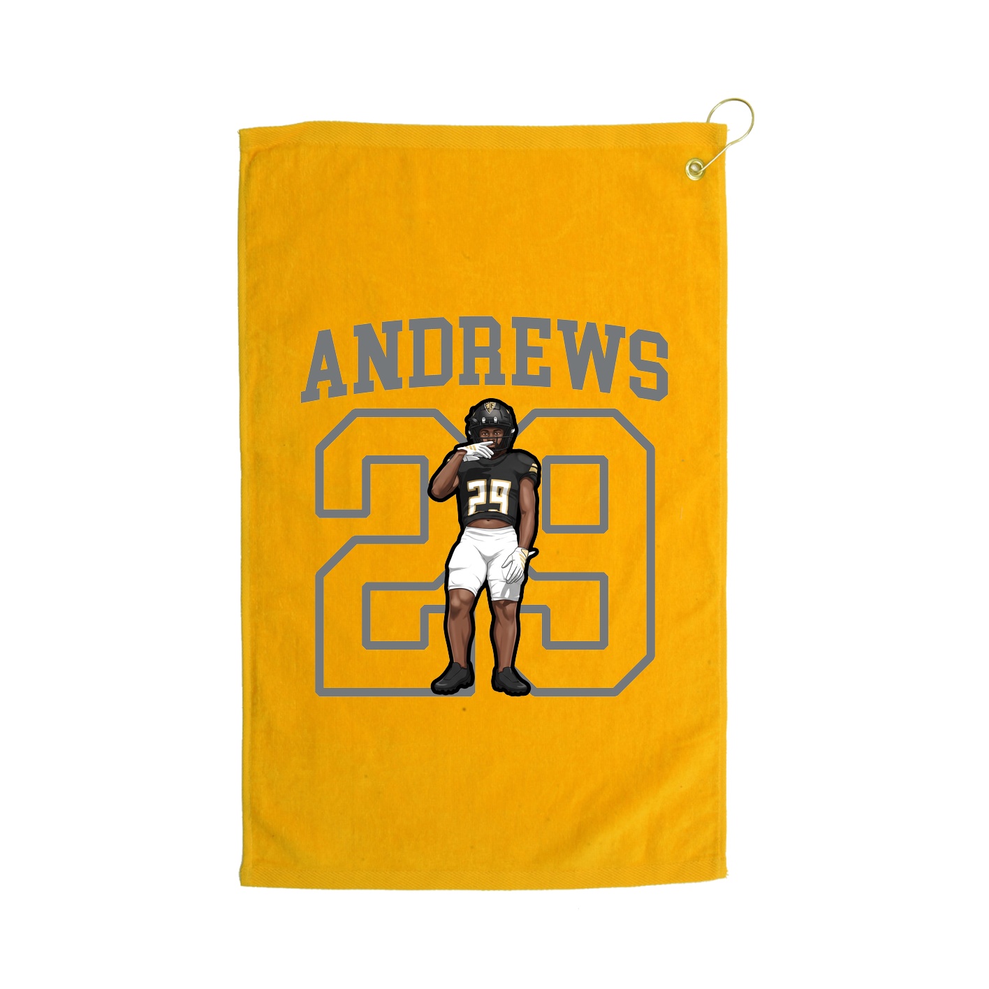 Golf Towel — Shirsey in Gold