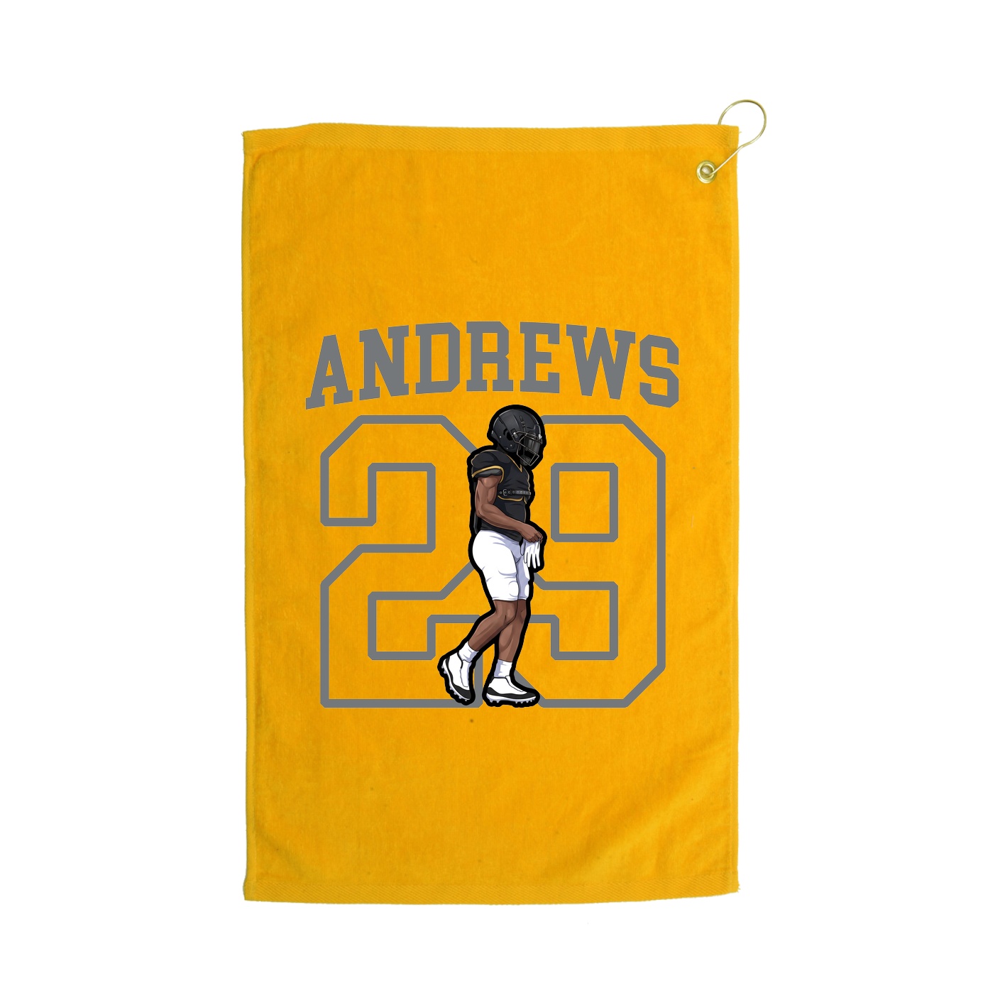 Golf Towel — Shirsey in Gold