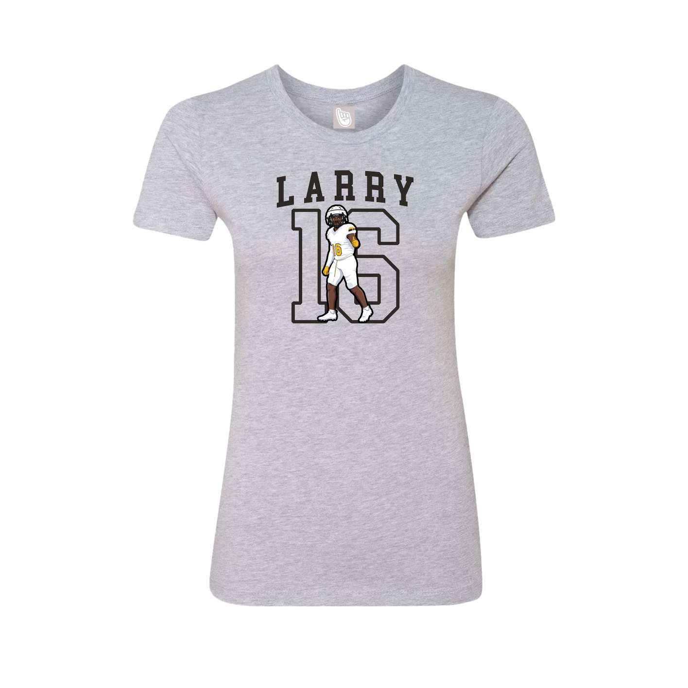 Fitted Women's Tee — Shirsey in Grey