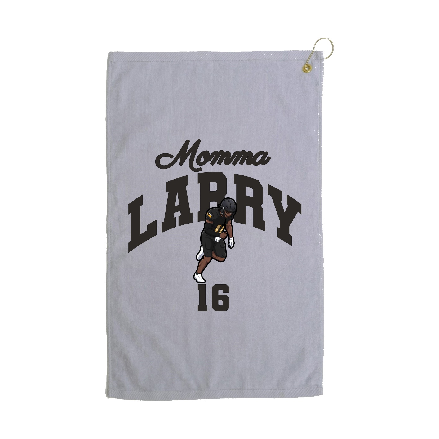 Golf Towel — Mothers Day Arch in Grey