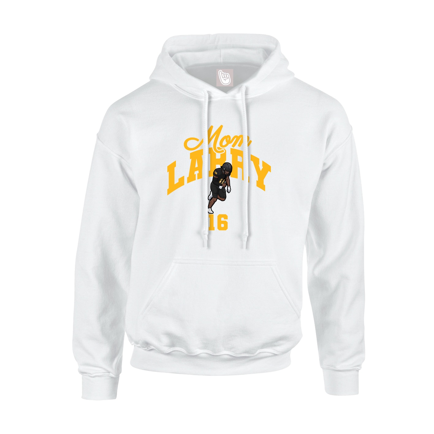 Hoodie — Mothers Day Arch in White