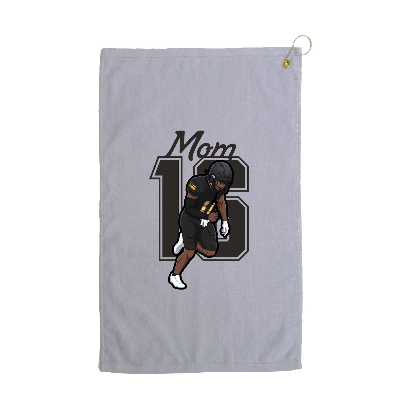 Golf Towel — Mothers Day Shirsey in Grey