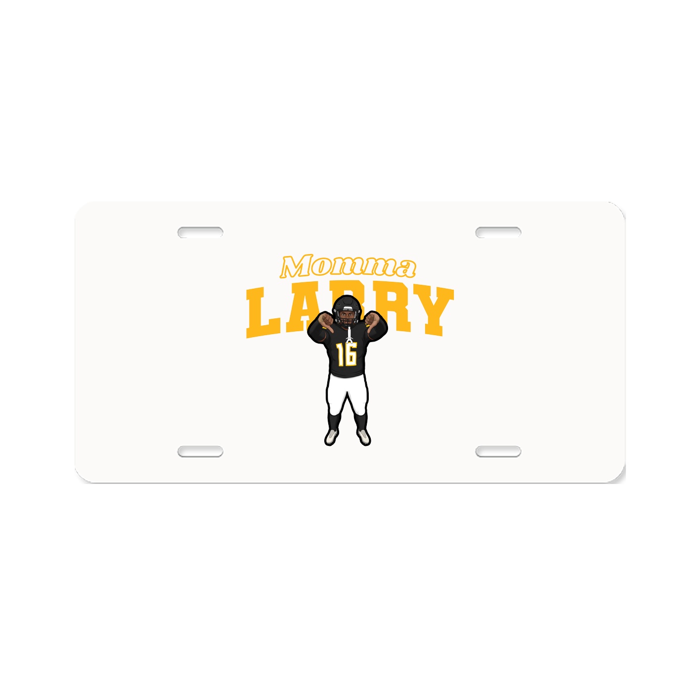 License Plate — Mothers Day Block in Classic