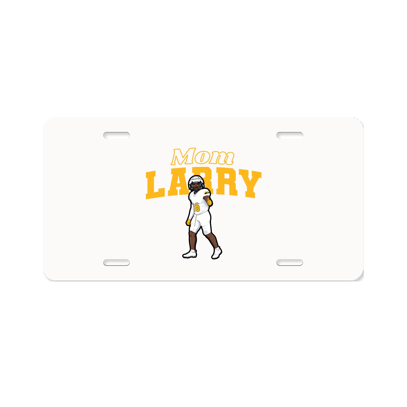 License Plate — Mothers Day Block in Classic