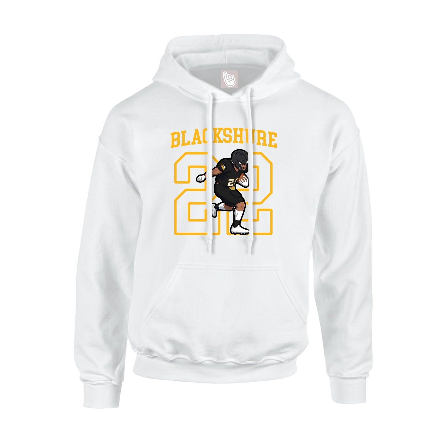 Hoodie — Shirsey in White