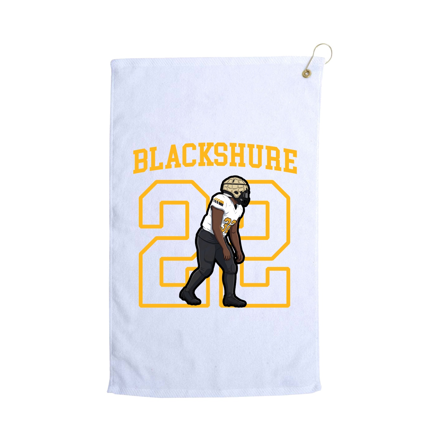 Golf Towel — Shirsey in White