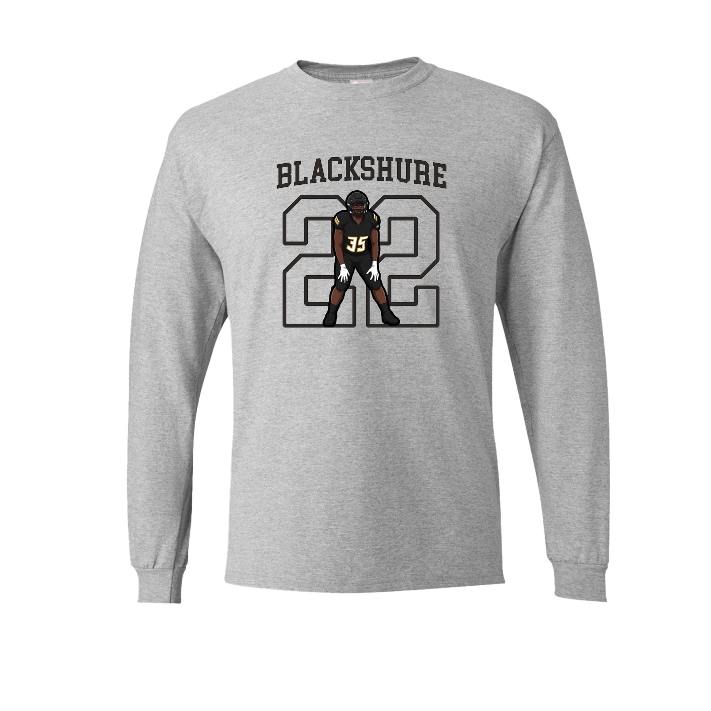 Long Sleeve Tee — Shirsey in Grey